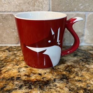 Starbucks 2012 Red Fox ~Tail Handle ~ Coffee
Cup/Mug